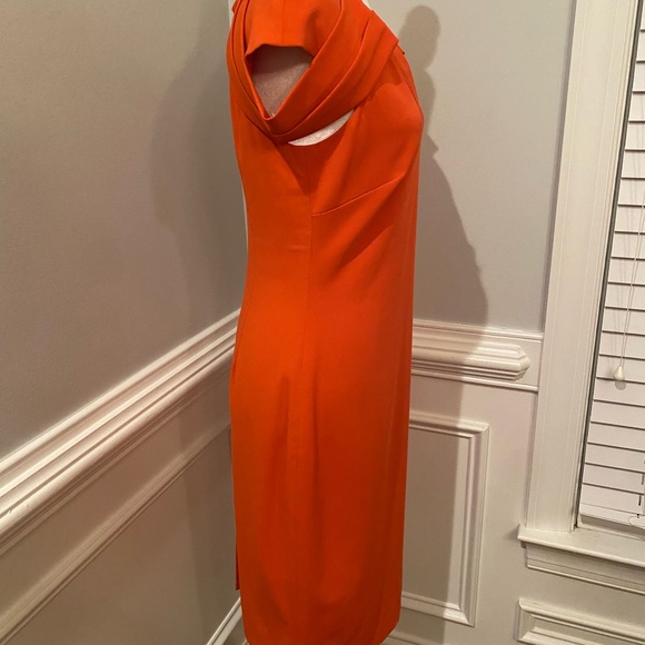NWT Badgley Mischka Coral Dress, Size 6 - Picture 5 of 10